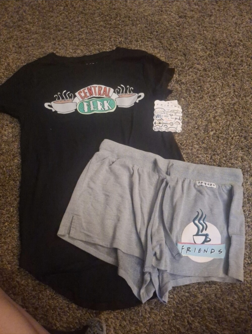 Nwt Friends 2 Pc Matching Set